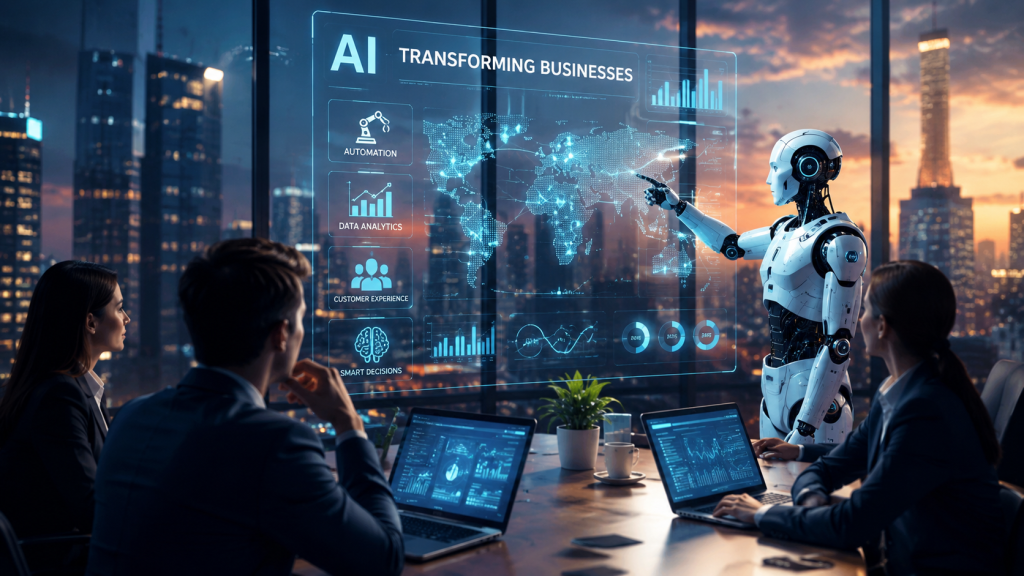 How AI Is Transforming Modern Businesses Worldwide