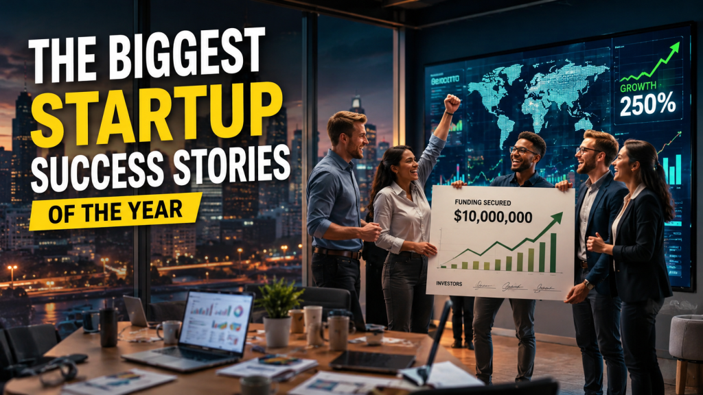 The Biggest Startup Success Stories of the Year The Biggest Startup Success Stories of the Year