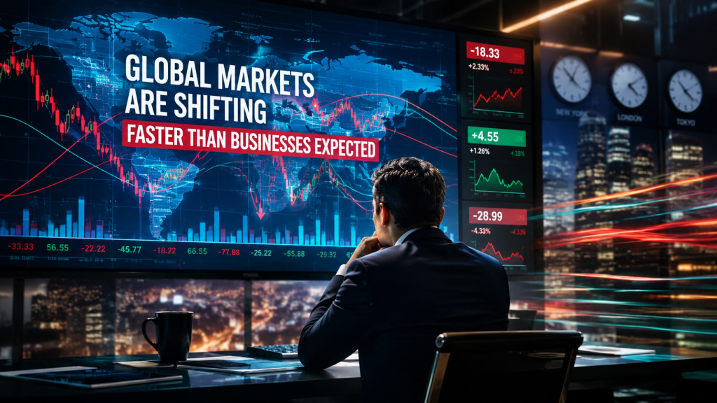 Global Markets Are Shifting Faster Than Businesses Expected
